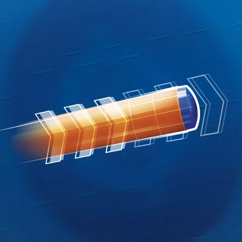 Nerf N Series N1-Darts 50x, Nachfüllpack, 8 Jahr(e), 50 St., Blau, Orange