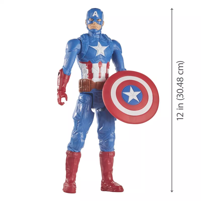 Marvel Avengers Captain America, 4 Jahr(e), Blau, Rot, Weiß, Kunststoff