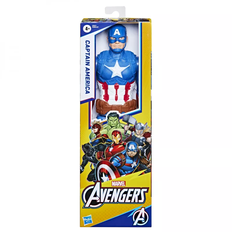 Marvel Avengers Captain America, 4 Jahr(e), Blau, Rot, Weiß, Kunststoff