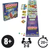 Monopoly Knockout Familienspiel, schnelle Brettspiele für Alter 8+, 2–8 Spieler, 20 Min.