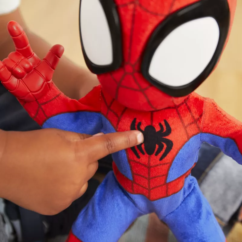 Marvel Spidey and His Amazing Friends Dance 'N Crawl Spidey, interaktives Plüschtier mit Musik und Geräuschen