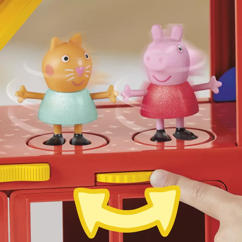 Peppa Pig 2-in-1 Party Bus, Action/Abenteuer, 3 Jahr(e), Mehrfarbig, Kunststoff