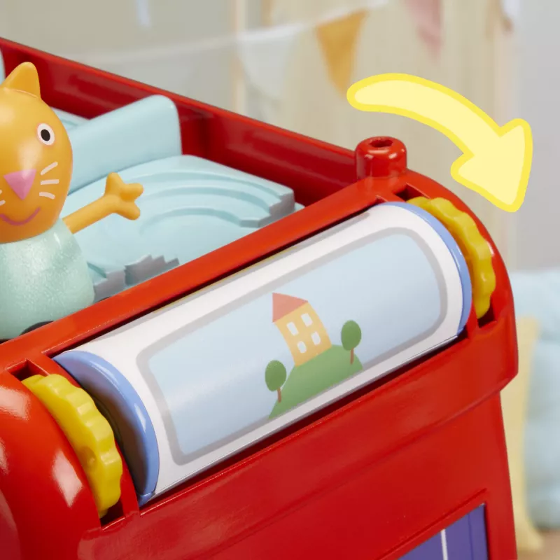 Peppa Pig 2-in-1 Party Bus, Action/Abenteuer, 3 Jahr(e), Mehrfarbig, Kunststoff