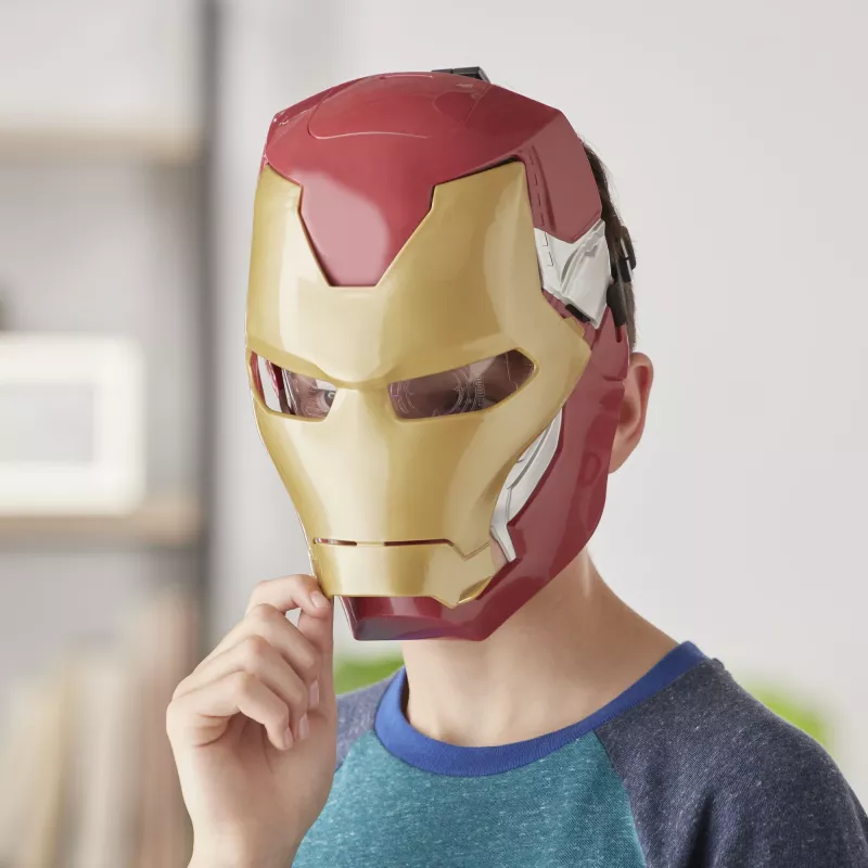 Marvel Avengers Iron Man Flip FX Maske, Kind, Gesichtsmaske, 5 Jahre, Film, 1 Stk.