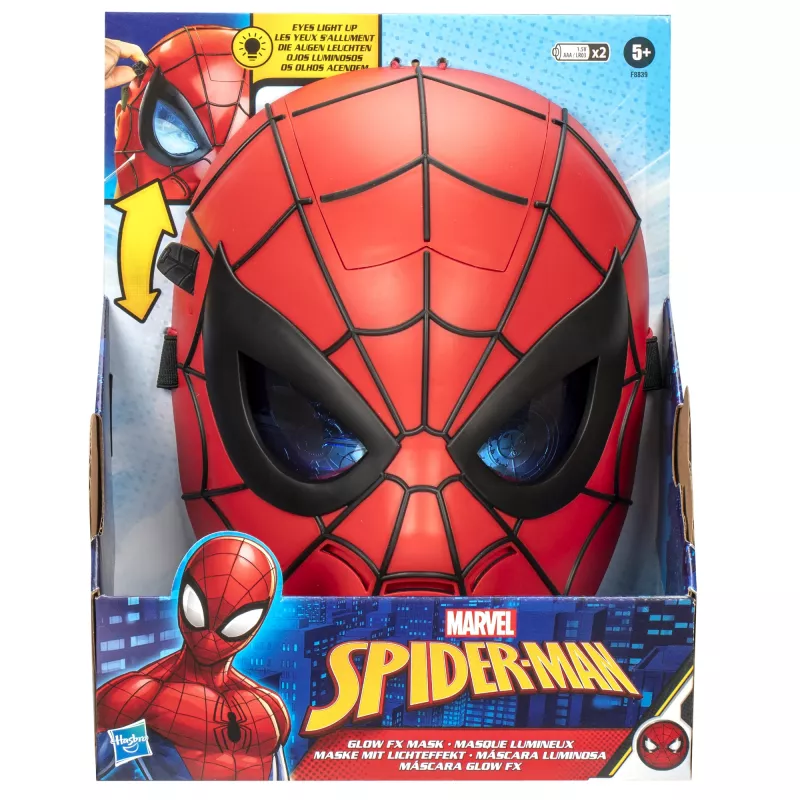 Marvel Spider-Man Glow FX Maske, Erwachsene & Kinder, Gesichtsmaske, 5 Jahr(e), Film, 1 Stück(e)