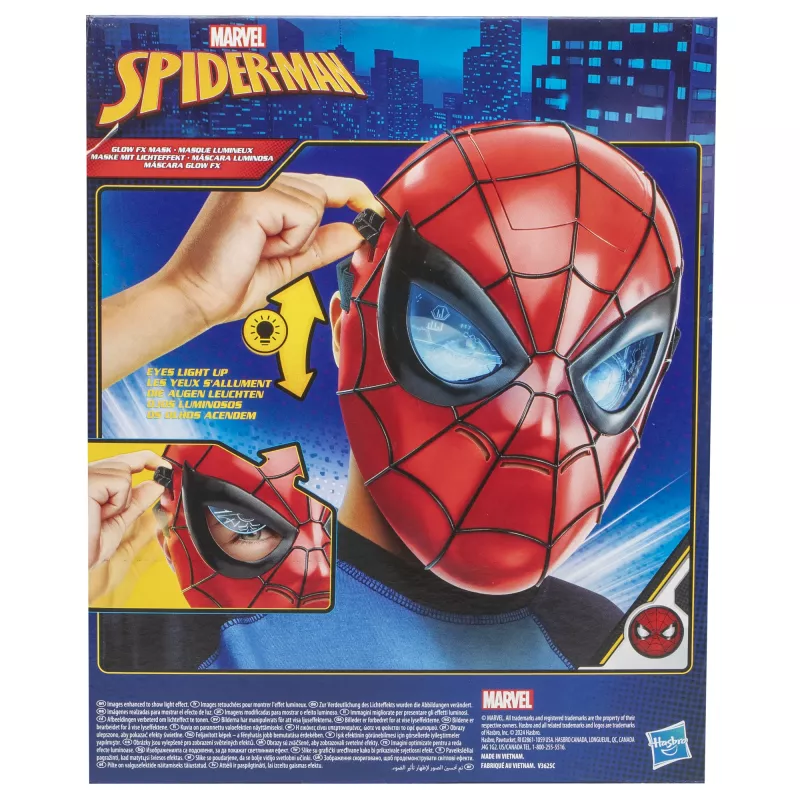 Marvel Spider-Man Glow FX Maske, Erwachsene & Kinder, Gesichtsmaske, 5 Jahr(e), Film, 1 Stück(e)