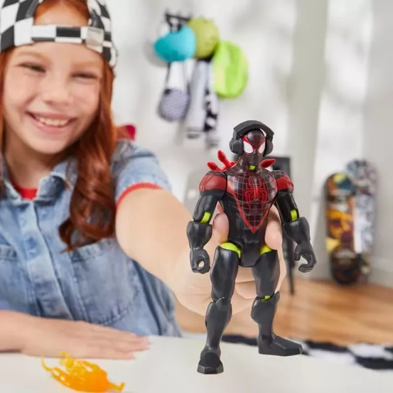 Marvel MixMashers Miles Morales Spider-Man Mix-And-Match, 4 Jahre, Mehrfarbig