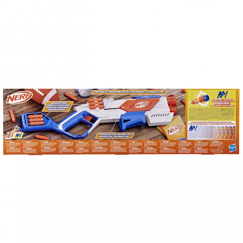Spielzeug-Blaster Nerf N Series Strikeback Blau Orange Weiß 8+