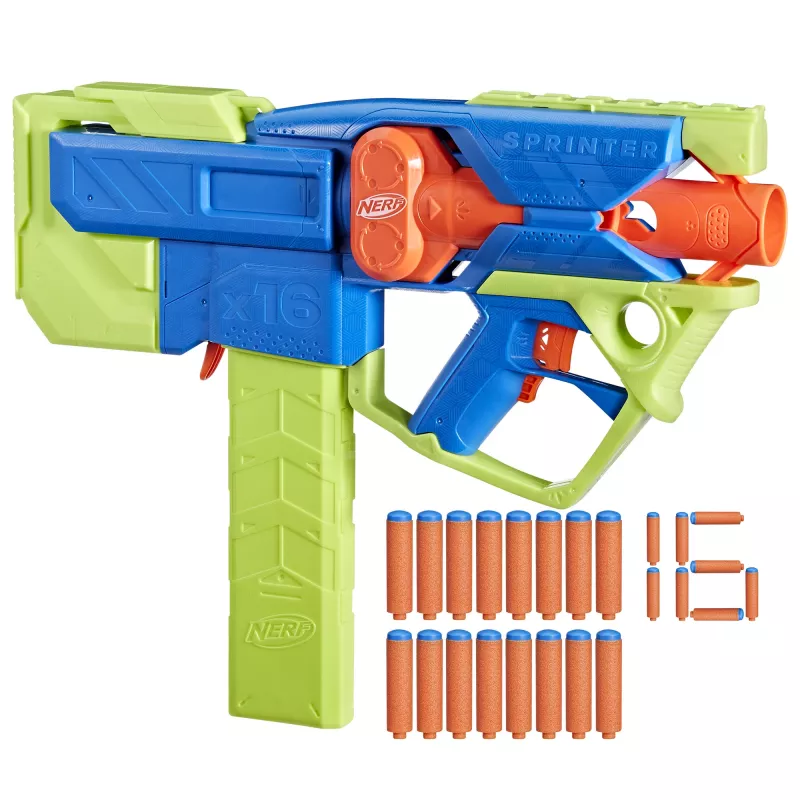 Spielzeug-Blaster Nerf N Series Sprinter F8625 Blau Grün Orange