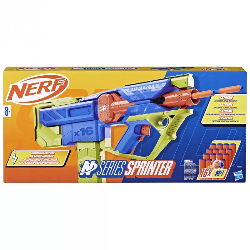 Spielzeug-Blaster Nerf N Series Sprinter F8625 Blau Grün Orange