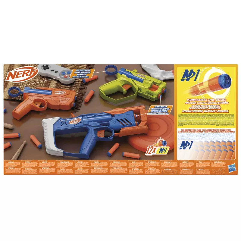 Nerf N Series Triple Action Pack, Spielzeug-Blaster, 8 Jahr(e)