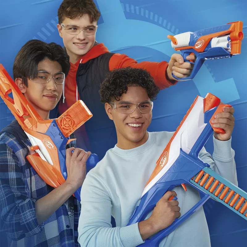 Nerf N Series Triple Action Pack, Spielzeug-Blaster, 8 Jahr(e)