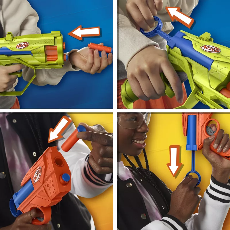 Nerf N Series Triple Action Pack, Spielzeug-Blaster, 8 Jahr(e)