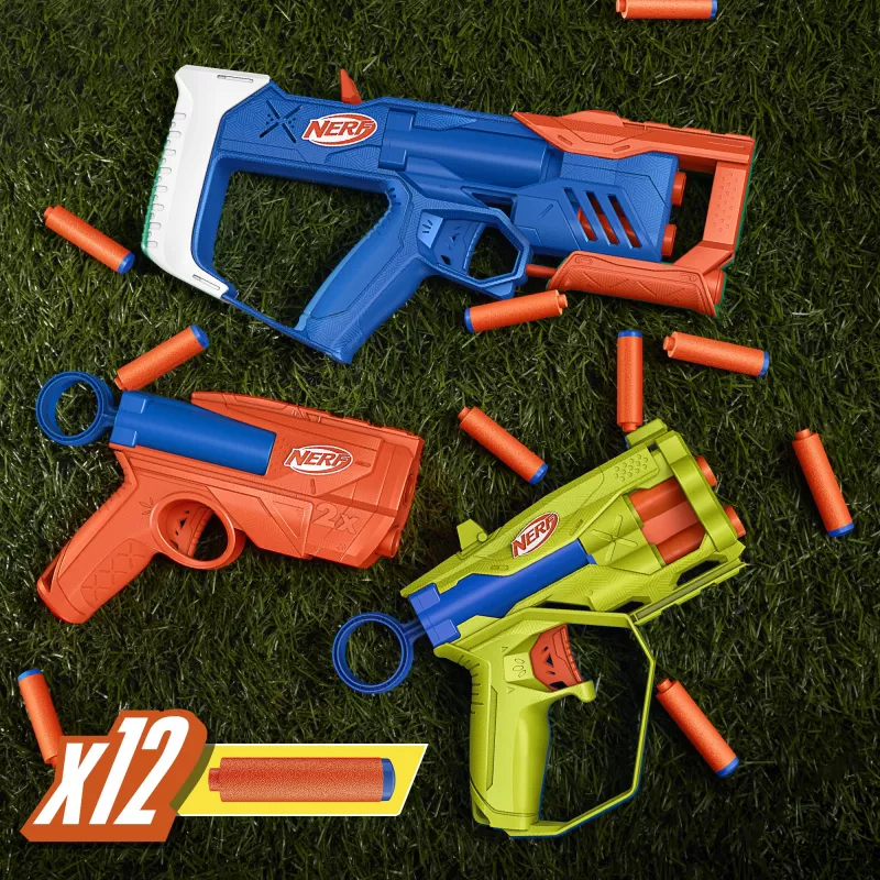 Nerf N Series Triple Action Pack, Spielzeug-Blaster, 8 Jahr(e)