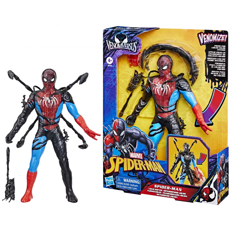 Marvel Spider-Man VenomVersus Spider-Man, 4 Jahre, Schwarz, Blau, Rot