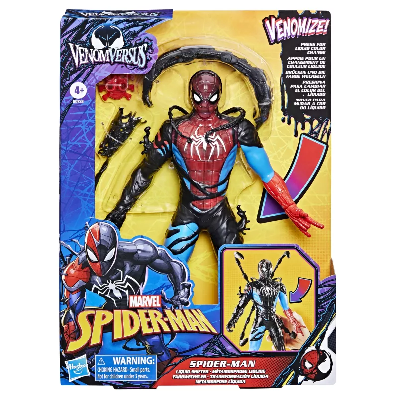 Marvel Spider-Man VenomVersus Spider-Man, 4 Jahre, Schwarz, Blau, Rot