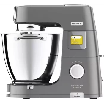 Küchenmaschine Kenwood KWL90.164SI — 1400 W, 7 L Edelstahlschüssel, silber, integrierte Waage