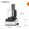 Kenwood FDM73.850SS Küchenmaschine 1000 W 3 L Grau integrierte Waage