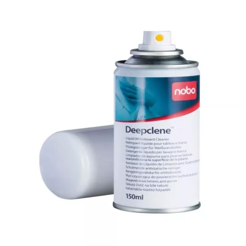 Nobo Deepclene Whiteboard-Reinigungsspray 200ml, 150 ml, Tafelreinigungsspray, 1 Stk.