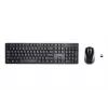 Kensington Pro Fit Tastatur Maus enthalten Büro RF Wireless QWERTY Italienisch Schwarz