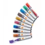 Nobo Flüssigtinte Whiteboard-Marker Rundspitze 10er-Packung, 10 Stk., Mehrfarbig, Rundspitze, Sortierte Farben, 3 mm, 38 mm