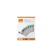 Nobo Flüssigtinte Whiteboard-Marker Rundspitze 10er-Packung, 10 Stk., Mehrfarbig, Rundspitze, Sortierte Farben, 3 mm, 38 mm