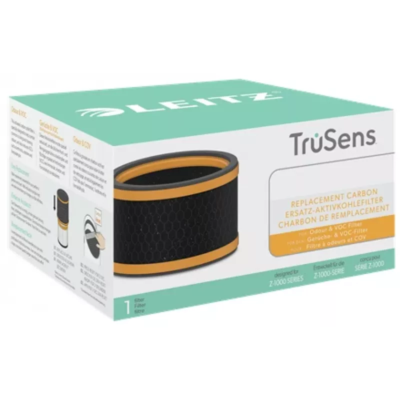 Leitz Ersatz-Kohlefilter für TruSens Z-1000 Small Geruchs- und VOC-Filter, 1er-Packung
