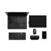 Kensington Dual Wireless Compact Tastatur - PN, Mini, Wireless, Bluetooth, QWERTY, Schwarz