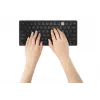 Kensington Dual Wireless Compact Tastatur - PN, Mini, Wireless, Bluetooth, QWERTY, Schwarz