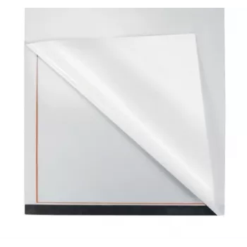 Nobo selbstklebender magnetischer Plakathalter A4, Orange