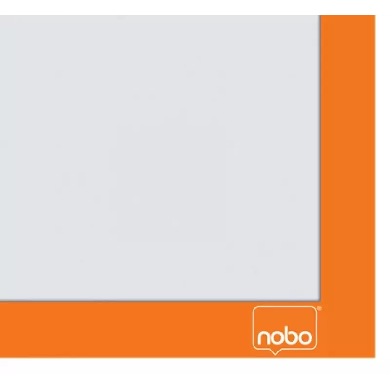 Nobo selbstklebender magnetischer Plakathalter A4, Orange