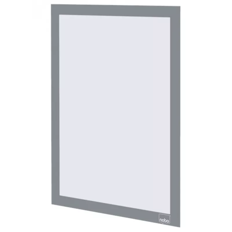 Nobo selbstklebender Magnetposterrahmen A4, Silber, A4, Silber, Hoch-/Querformat, 235 mm, 5 mm, 325 mm