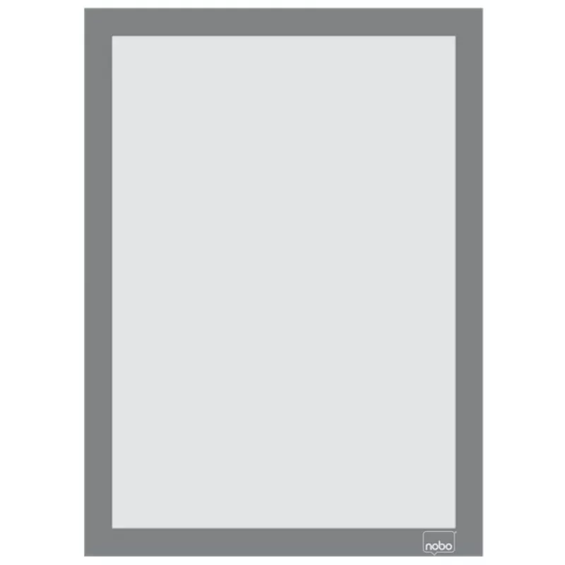 Nobo selbstklebender Magnetposterrahmen A4, Silber, A4, Silber, Hoch-/Querformat, 235 mm, 5 mm, 325 mm
