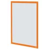 Nobo Selbstklebender Magnetischer Plakatrahmen A3, Orange, A3, Orange, Hoch-/Querformat, 235 mm, 10 mm, 450 mm