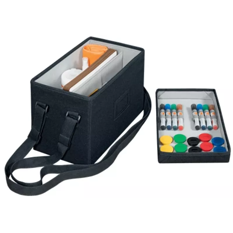 Nobo Whiteboard Zubehör-Set Tasche, Zubehör-Set, Mehrfarbig, 200 mm, 355 mm, 230 mm, Tasche