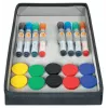 Nobo Whiteboard Zubehör-Set Tasche, Zubehör-Set, Mehrfarbig, 200 mm, 355 mm, 230 mm, Tasche
