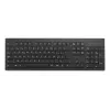 Kensington K75561BE, Full-size (100%), Kabellos, RF Wireless, Membran, AZERTY, Schwarz
