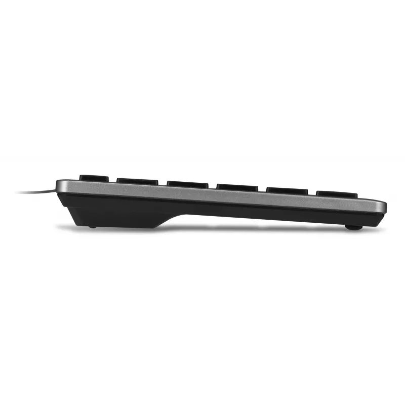 Kensington KB515 EQ USB-C/USB-A Kabelgebundene Tastatur, Full-Size (100 %), Kabelgebunden, USB, Scherenschalter, QWERTY, Grau