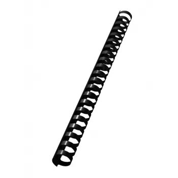 Leitz Spines Kunststoff 19 mm comBIND, Schwarz, 180 Blatt, Kunststoff, A4, 1,9 cm, 1,9 cm