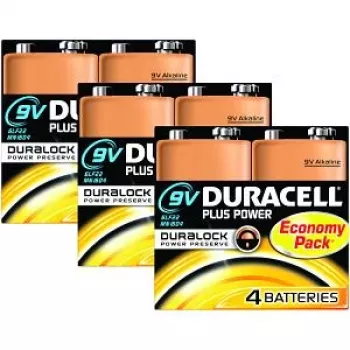 Duracell Plus Power 9V Einwegbatterie Alkaline