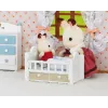 Sylvanian Families Schokoladenkaninchen-Baby-Set (Babybett), 3 Jahr(e), Mehrfarbig, Polystyrol, Kunststoff