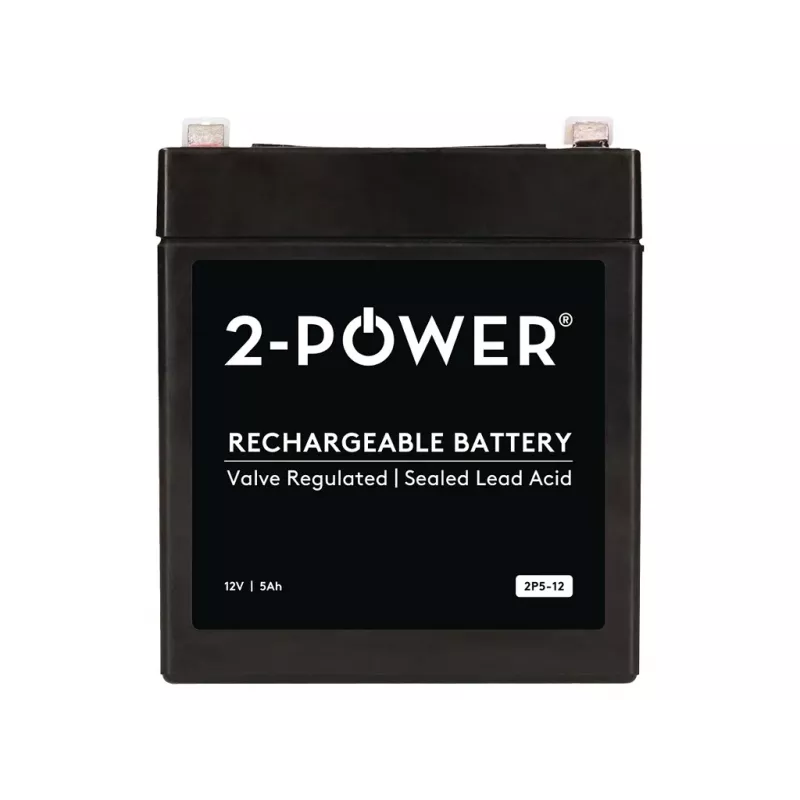 2-Power 2P5-12 USV-Batterie Blei-Säure (VRLA) 12 V 5 Ah