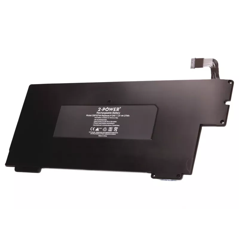 2-Power 7,2V 5000mAh Li-Polymer Laptop-Akku, Akku, Apple MacBook Air 13 Zoll A1237 (Early 2008 EMC 2142, Late 2008 EMC2253, Mid 2009 EMC2334)