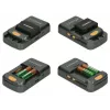 2-Power Universal-Kamera-Ladegerät – Einzelhandel, Lithium-Ionen (Li-Ion), Nickel-Metallhydrid (NiMH), AA, AAA