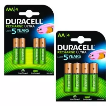 Duracell BUN0044A Haushaltsbatterie Wiederaufladbare Batterie Nickel-Metallhydrid (NiMH)
