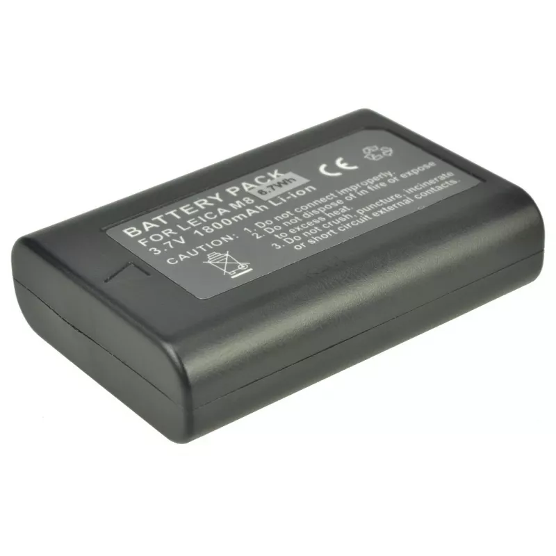 2-Power Digitalkamera-Akku 3,7 V 1600 mAh, 1600 mAh, 3,7 V, Lithium-Ionen (Li-Ion)