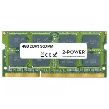 2-Power 4GB DDR3 1333MHz SoDIMM Speicher, 4 GB, 1 x 4 GB, DDR3, 1333 MHz, 204-Pin SO-DIMM, Grün