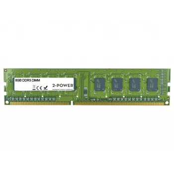2-Power 8 GB MultiSpeed 1066/1333/1600 MHz DIMM Speicher, 8 GB, 1 x 8 GB, DDR3, 1600 MHz, 240-Pin-DIMM, Grün