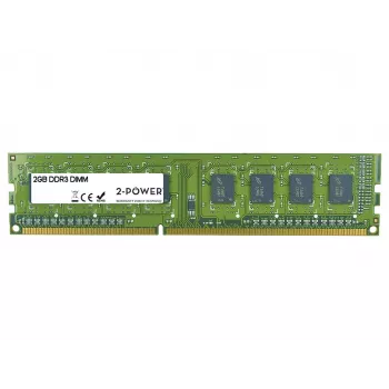 2-Power 2GB DDR3 1333MHz DR DIMM Speicher, 2 GB, 1 x 2 GB, DDR3, 1333 MHz, 240-pin DIMM