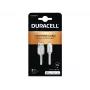 Duracell Sync/Charge Kabel 1 Metre White, 1 m, USB A, Lightning, 2.0, Weiß